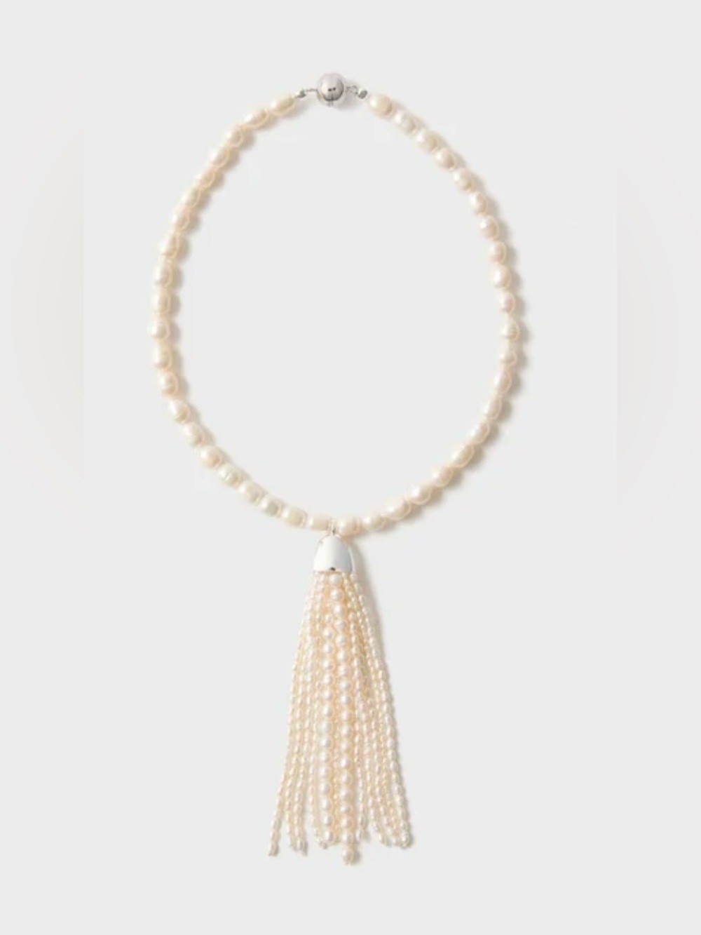 NIB Pearl Tassel Necklace